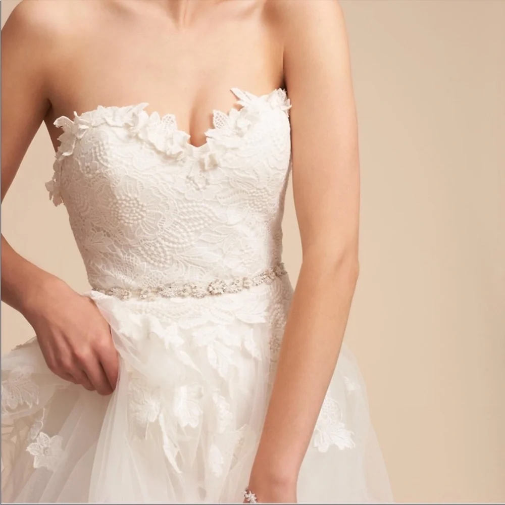 Anthropology BHLDN Ivory Dress - Picture 2 of 3
